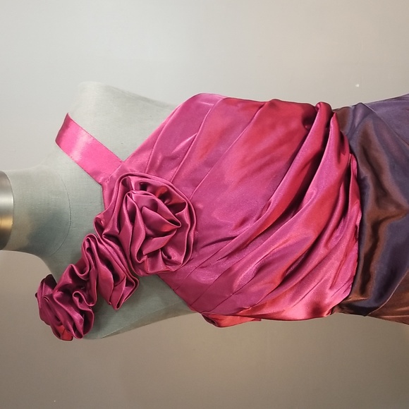 Le Chateau XL made in canada dress pink and purple - Picture 6 of 17